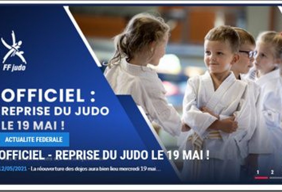 Infos judo - semaines à venir du 17 au 23 mai et après.....